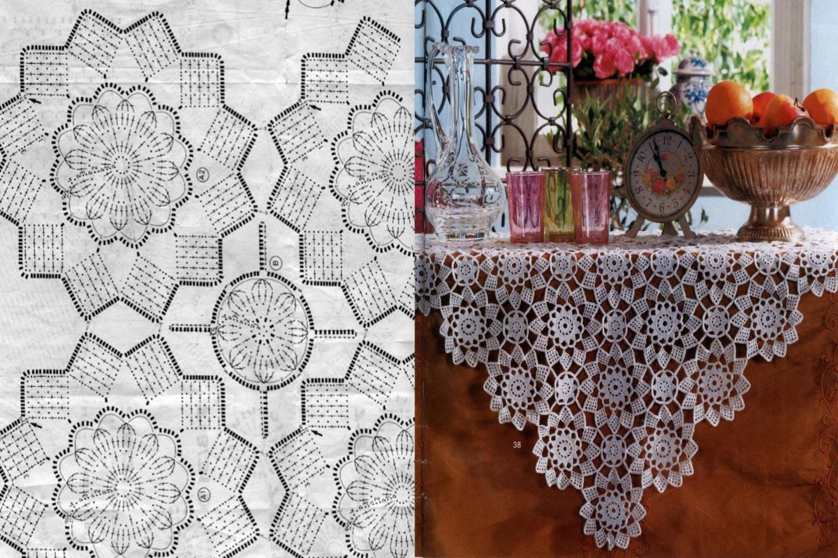 Идеи салфеток крючком