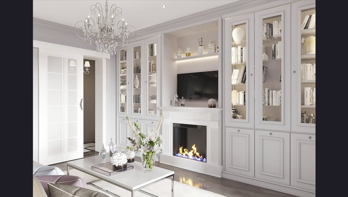 Светлая мебель Неоклассика