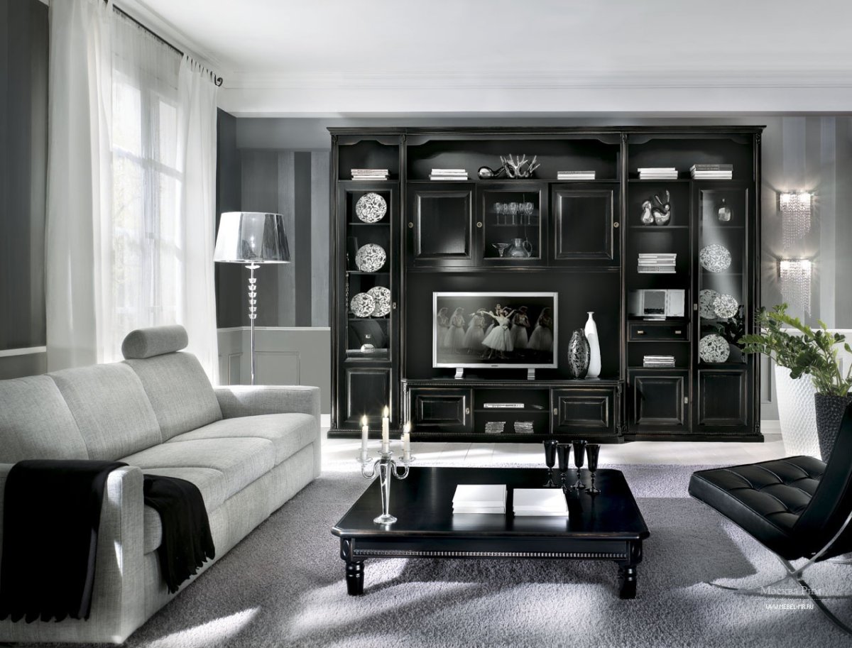 Кабинет в неоклассическом стиле