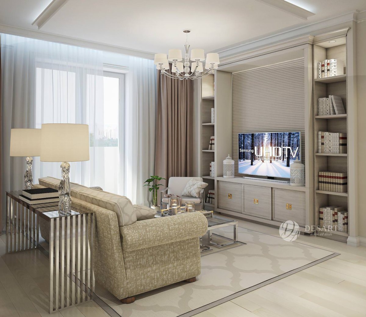 Белая мебель Неоклассика