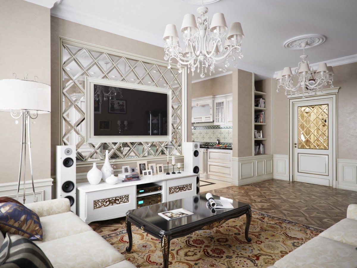 Гостиная Неоклассика МР Дорс