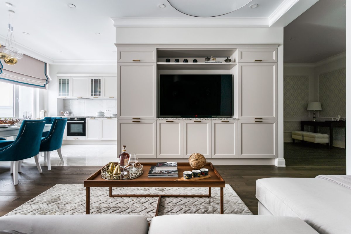 Современная классическая гостиная