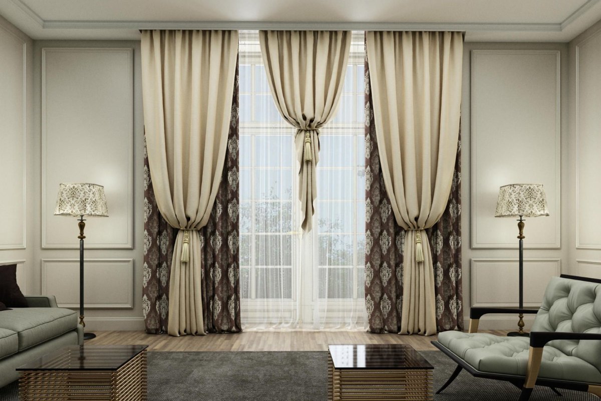Красивые стильные шторы