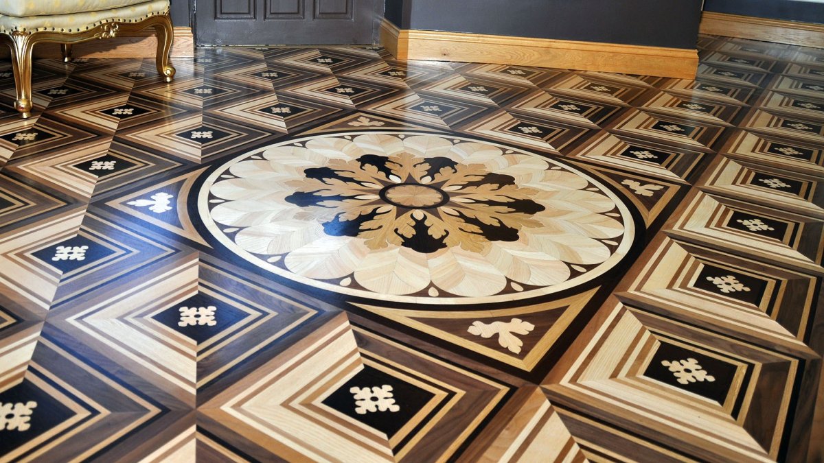 Художественный паркет Барокко
