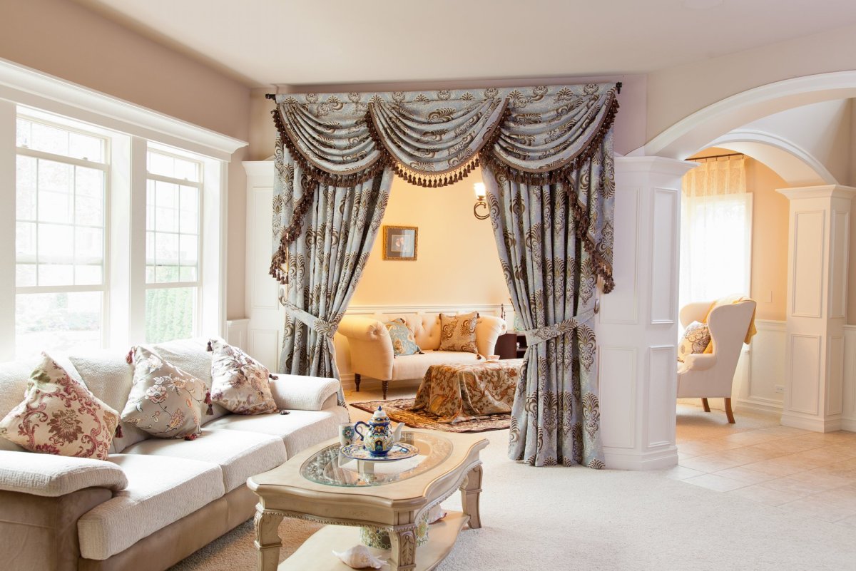 Шторы в классическом стиле