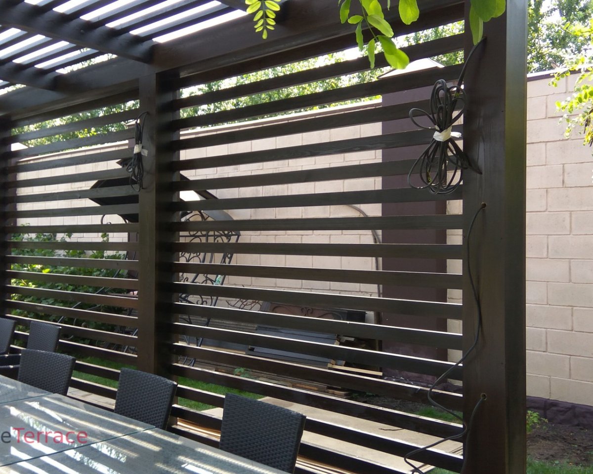 Отделка веранды