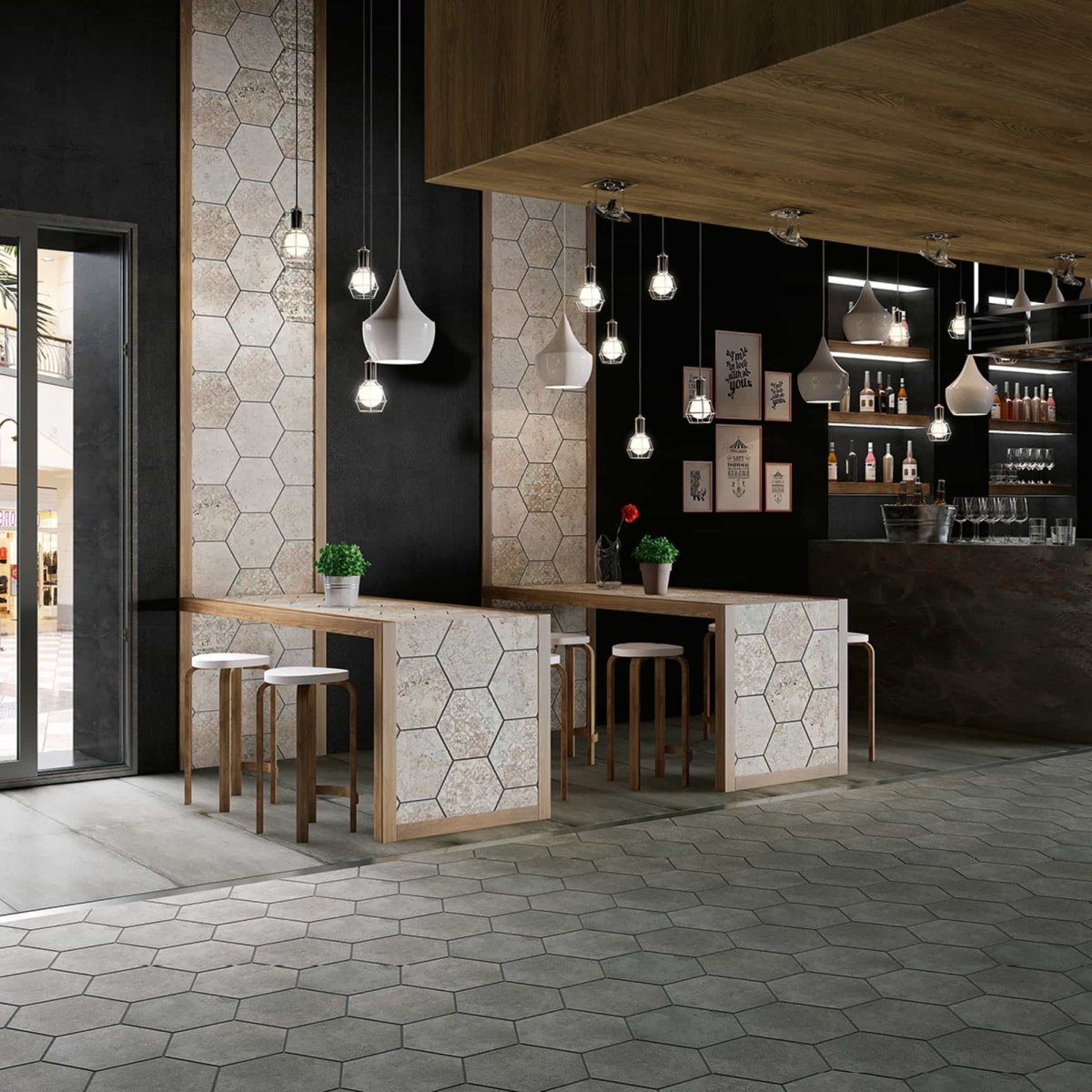 Плитка Ape District Cinder