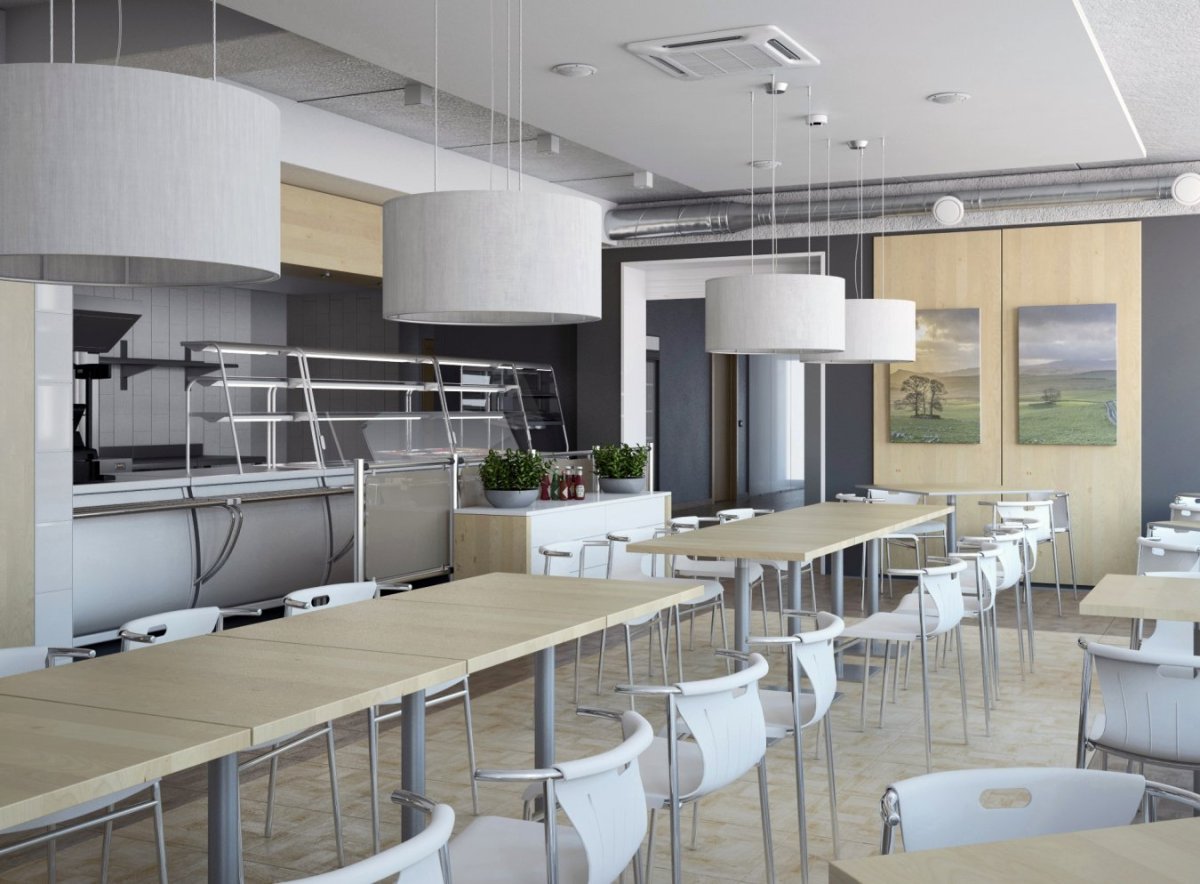 Современная столовая