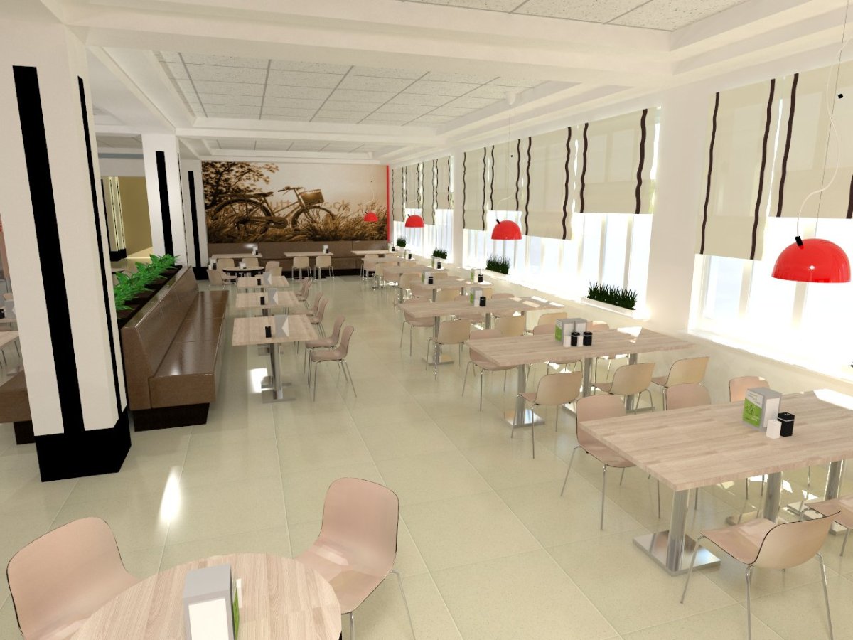 Интерьер общепита