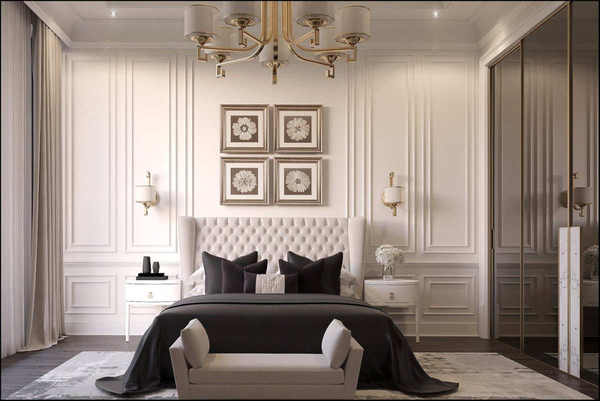 Молдинги в классическом интерьере