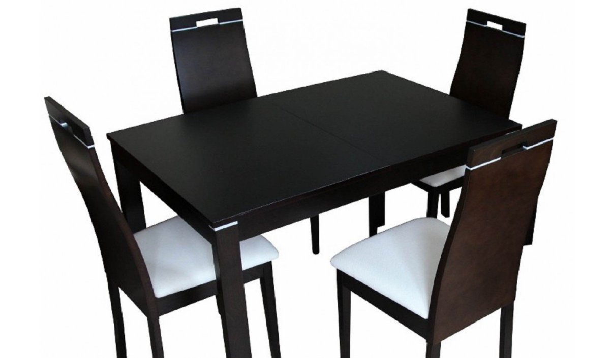 Кухонный стол черного цвета