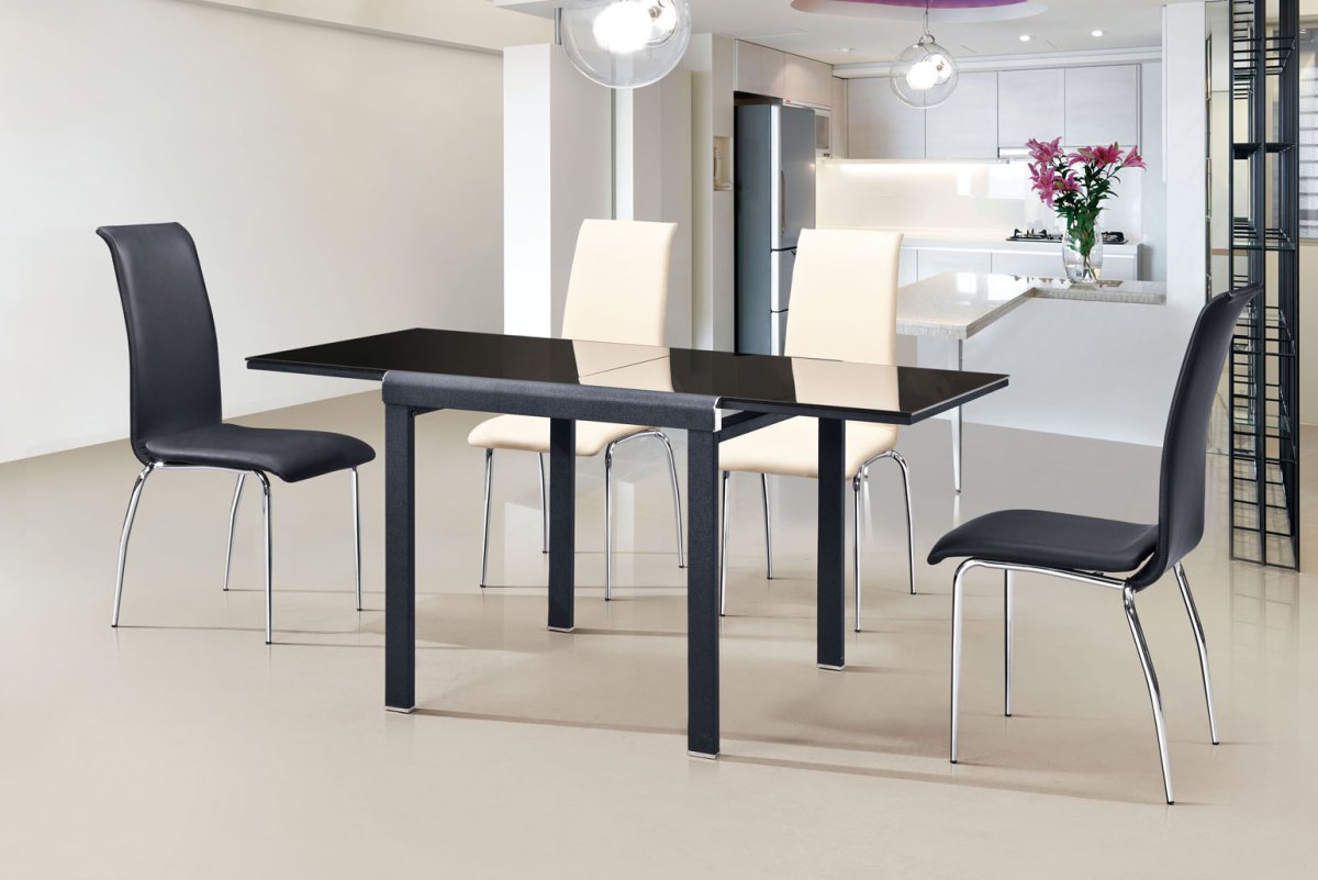 Стол кухонный черный