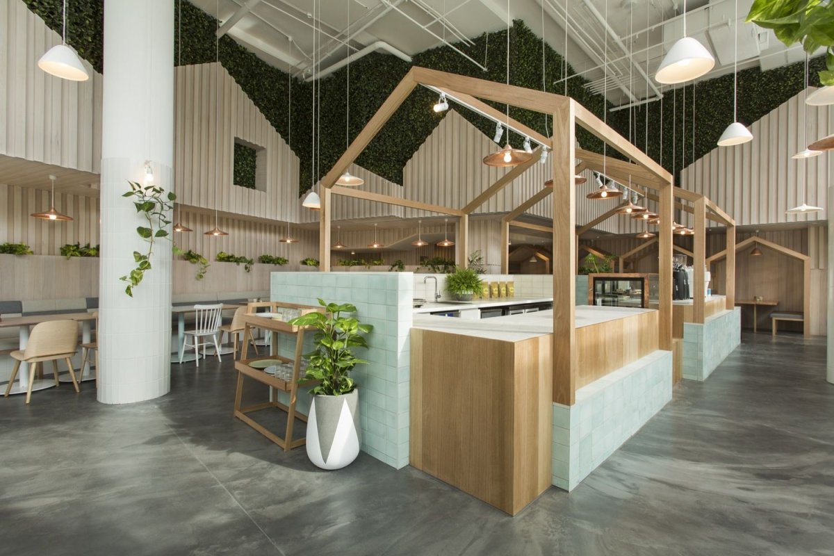 Интерьер кафе