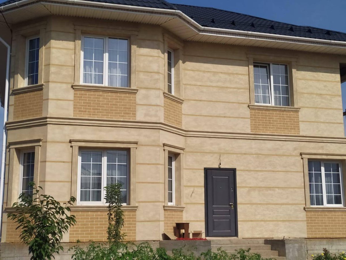 Травертин фасад Узбекистан Андижан