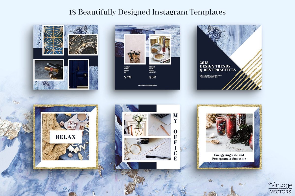 Дизайн Инстаграм шаблоны