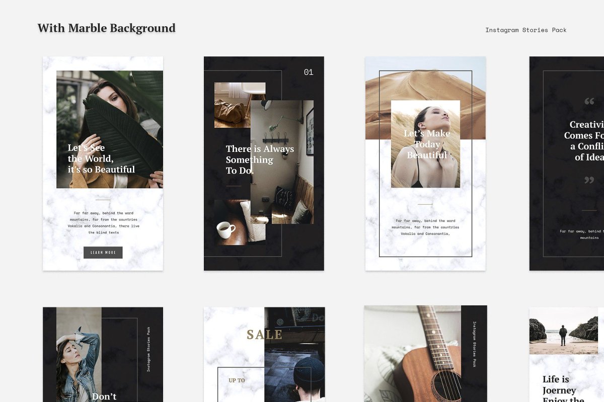Оформление stories Instagram