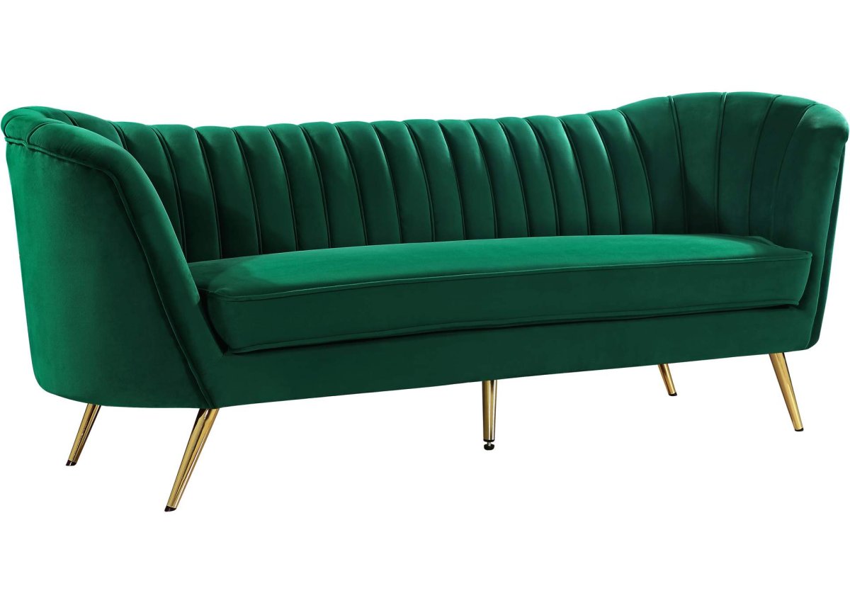 Честерфилд зеленый бархат