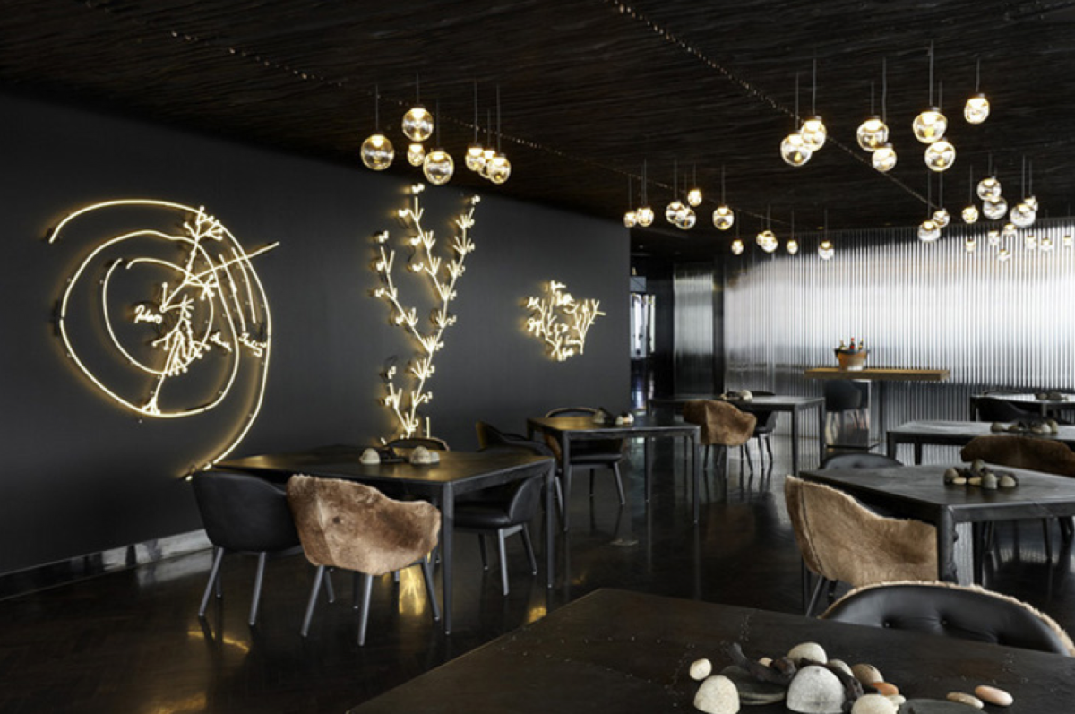 Стильный интерьер ресторана