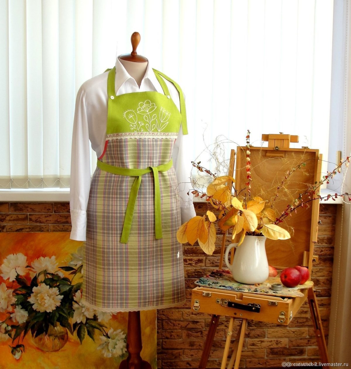 Фартук рукодельный