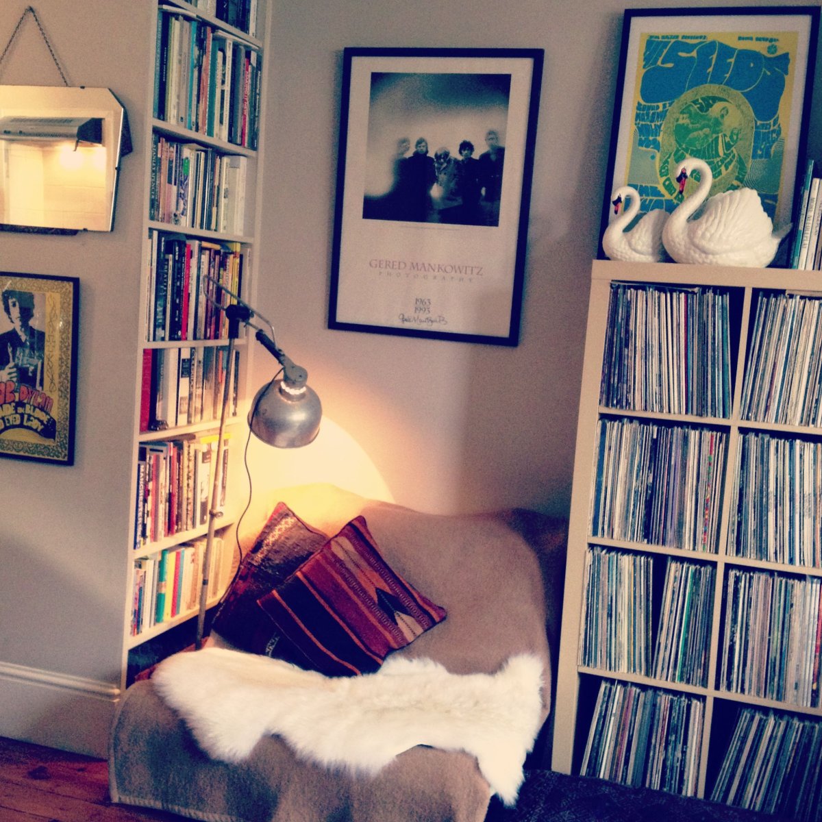 Уютная комната для чтения