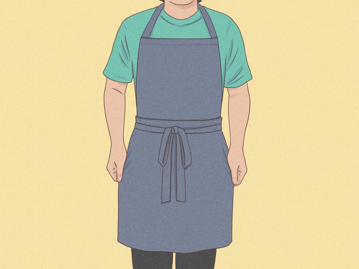 Как завязывать фартук