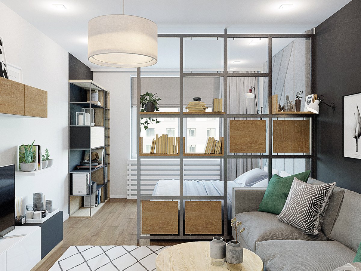 Обустройство однокомнатной квартиры