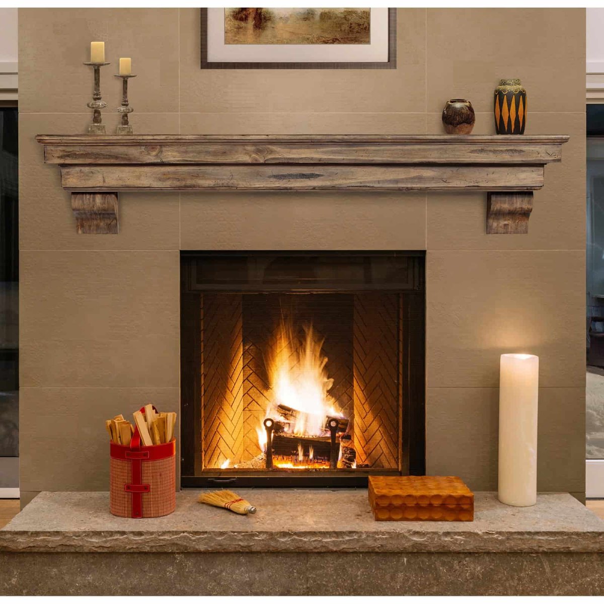 Декоративный камин