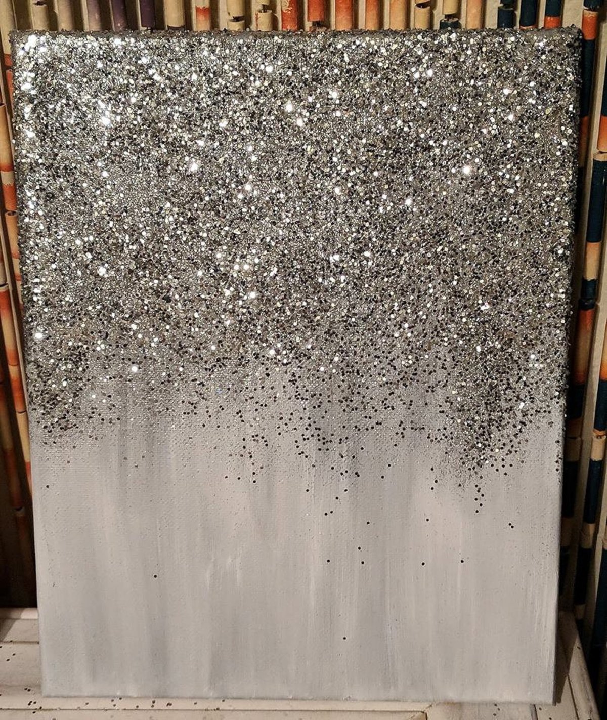 Жидкие обои с блестками