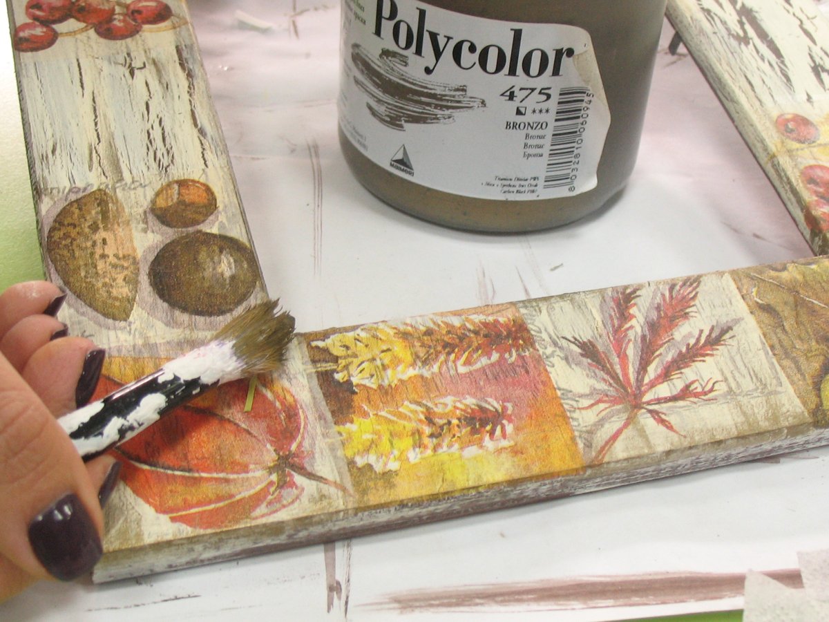 Декупаж кракелюр