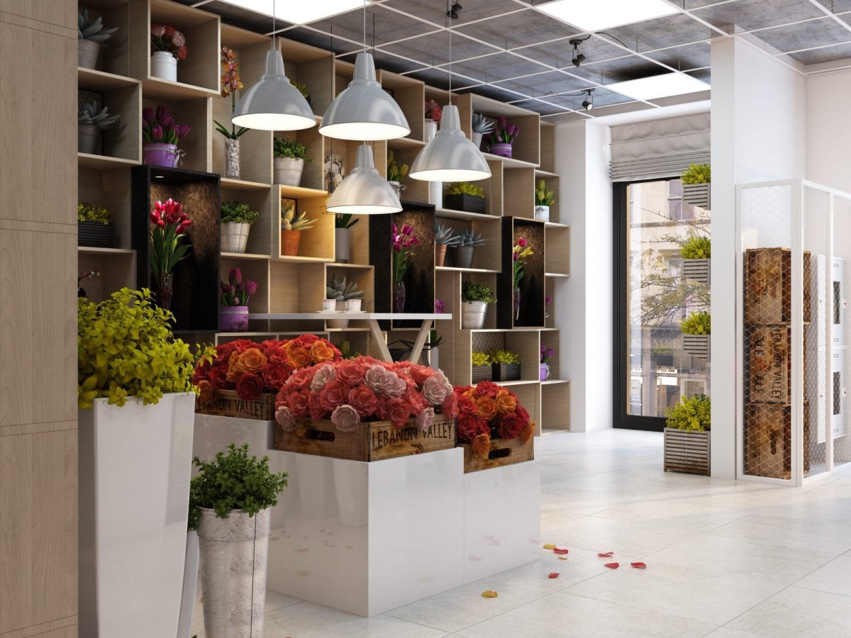 Красивые магазины цветов