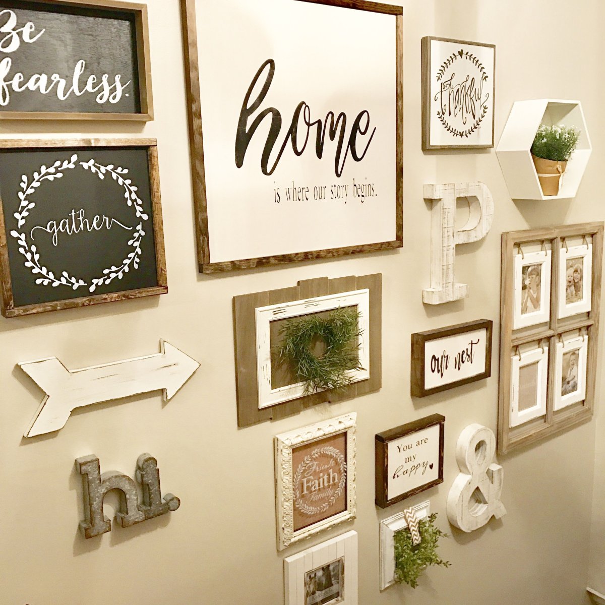 Надписи на стену в прихожую