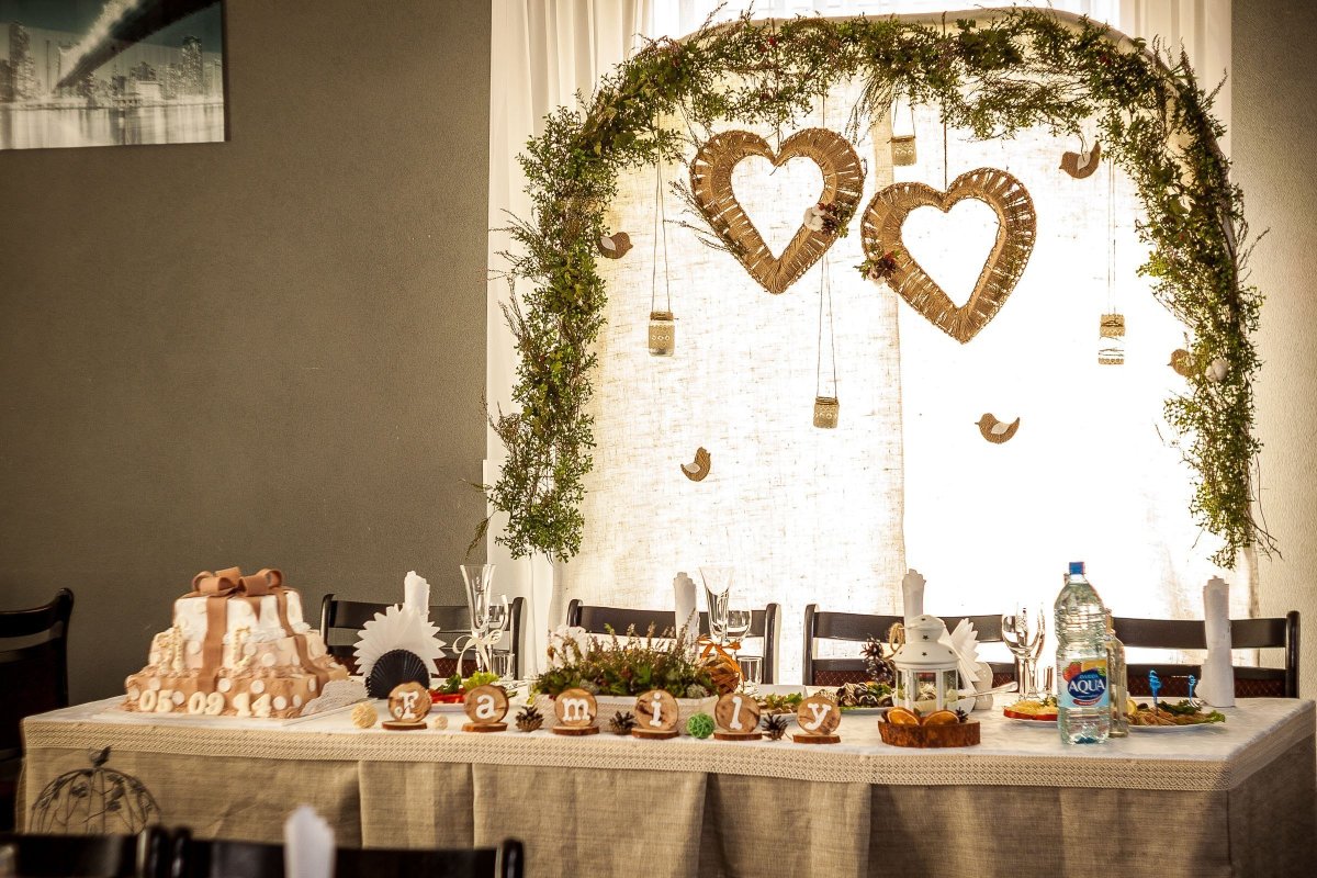 Фотозона на свадьбу