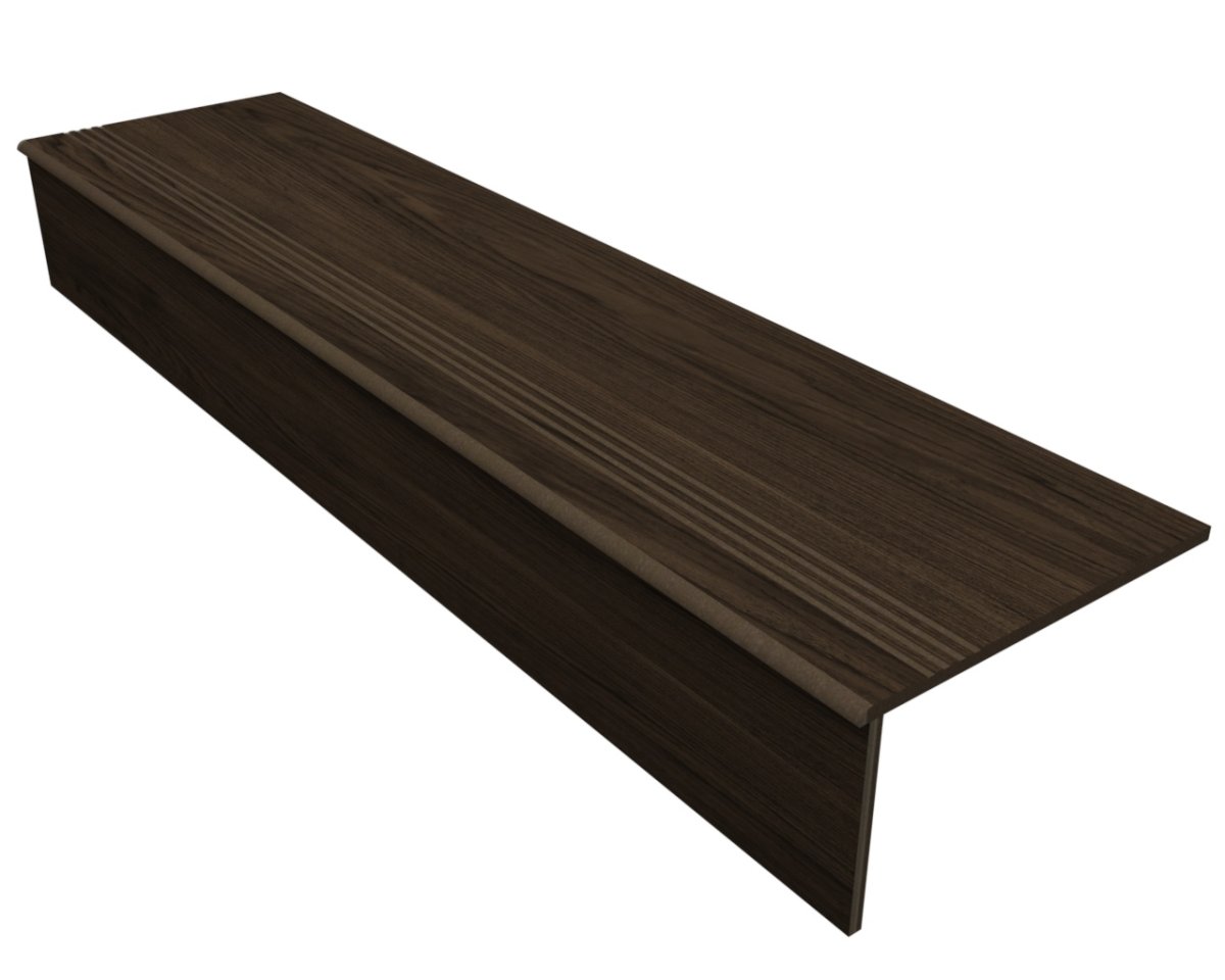 Ступени из керамогранита 1200х300 под дерево