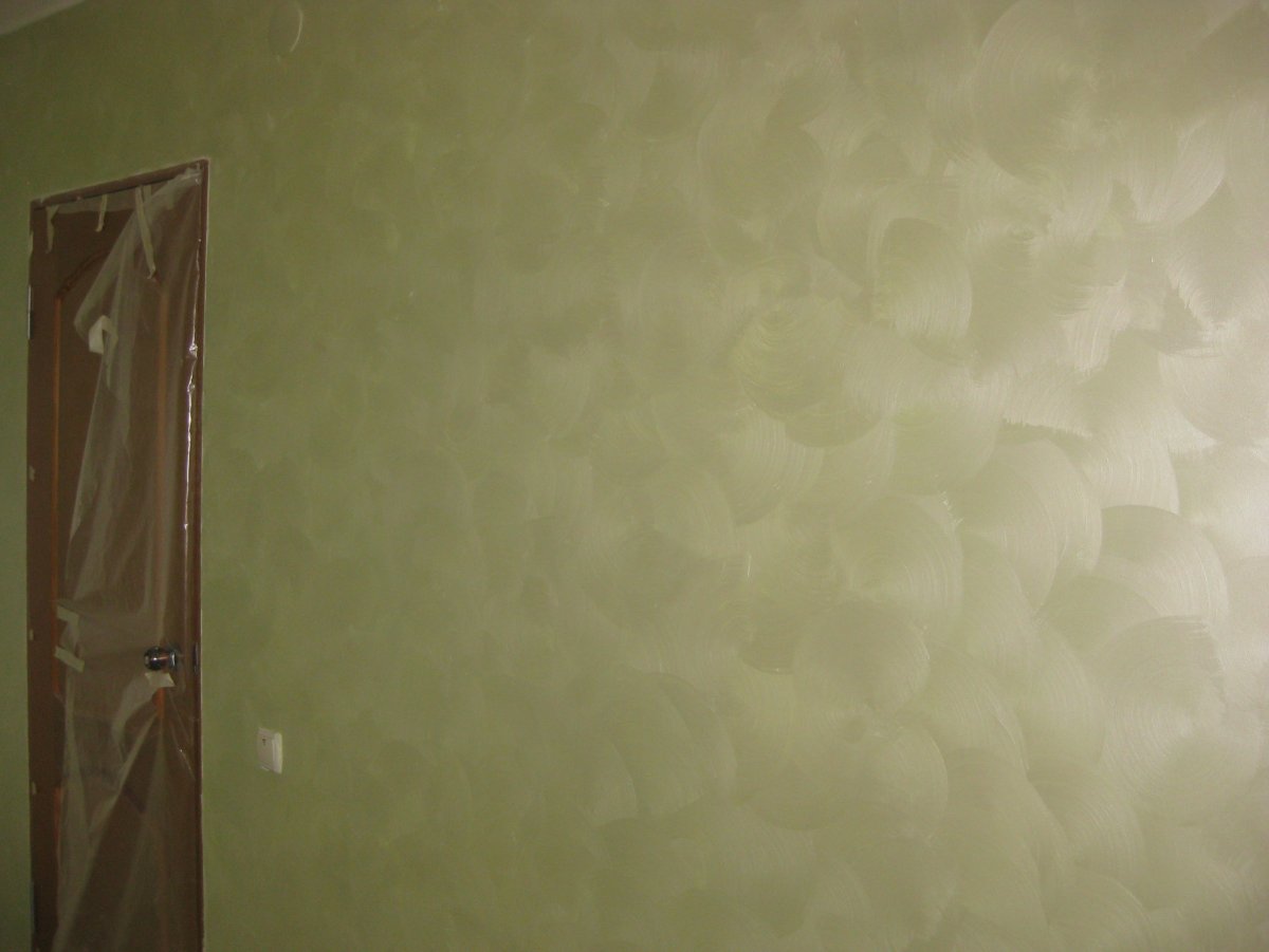 Декоративная штукатурка шелкография