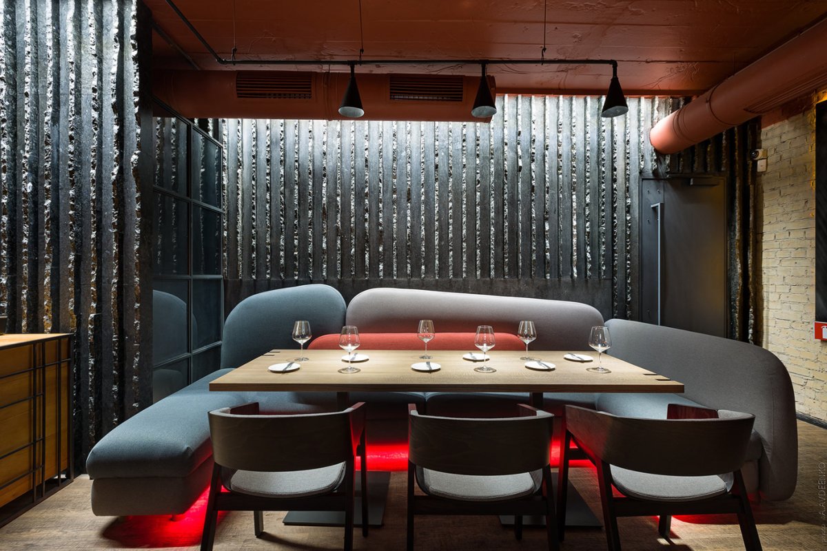 Стейк бар интерьер