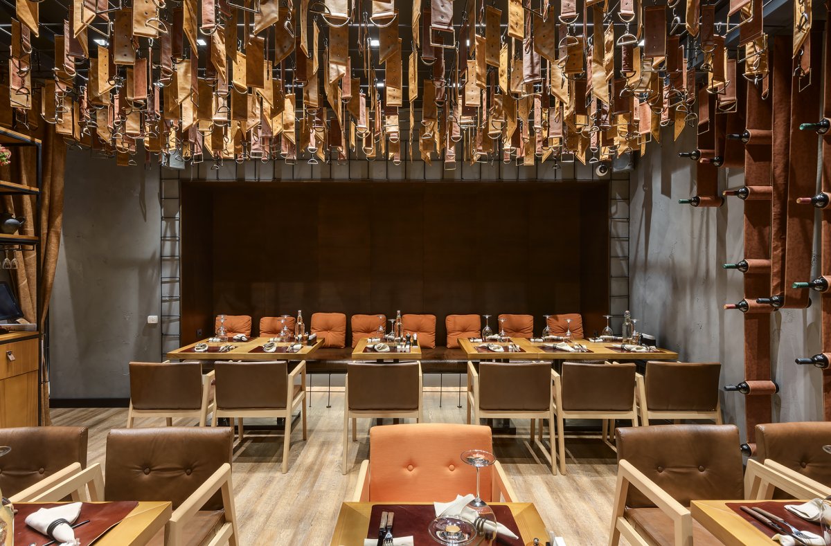 Дизайн мясного ресторана