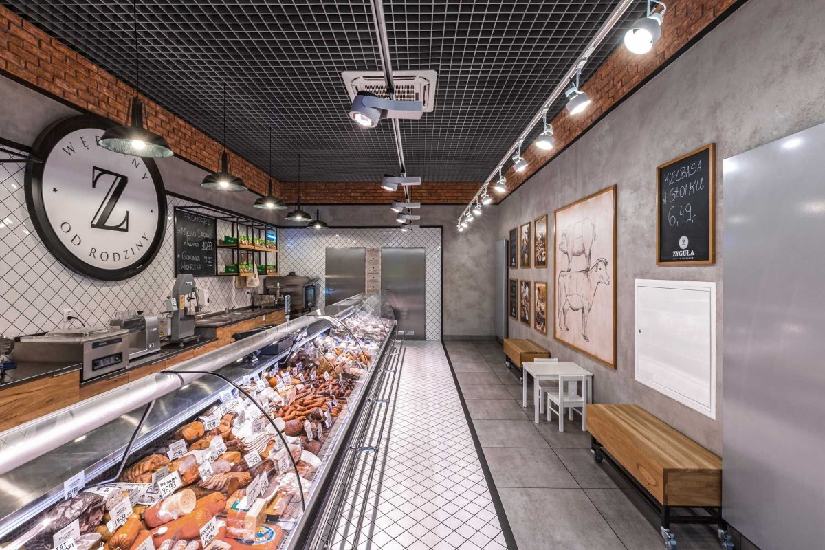 Оформления магазина грилей фасад