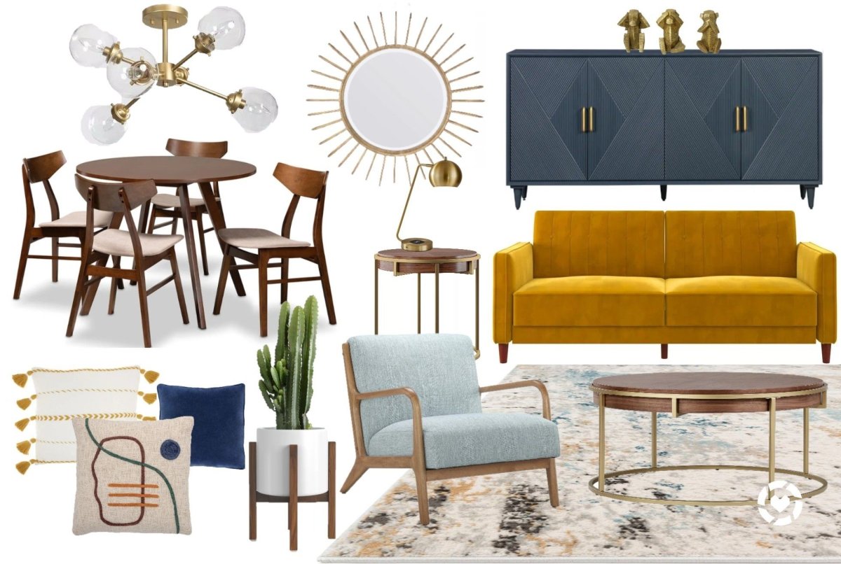 Кресло и диван Aarhus Mid Century