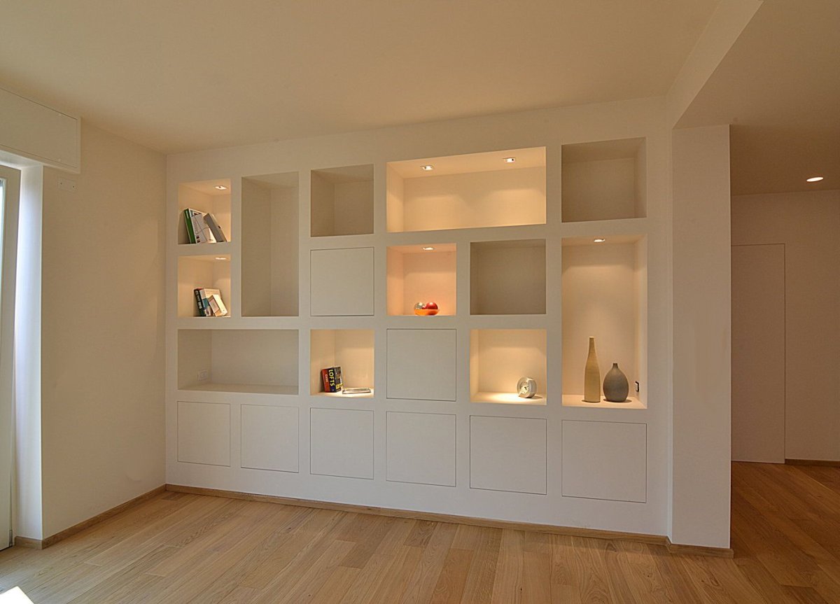 Полки из гипсокартона