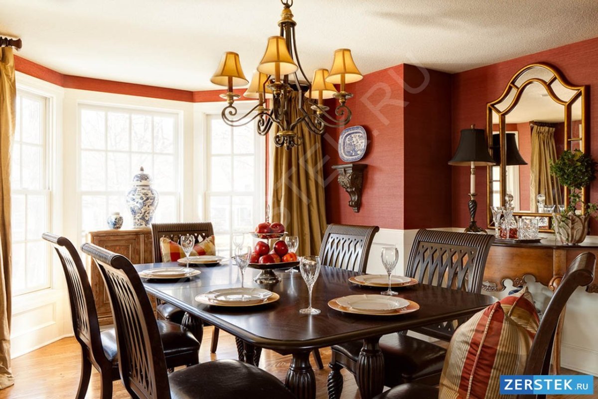 Терракотовый стул бархат