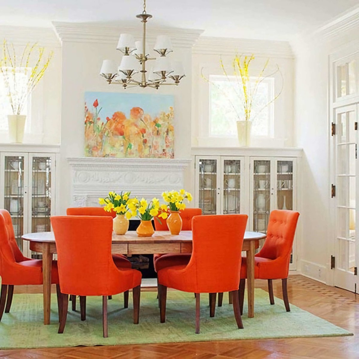 Стул DSW красный