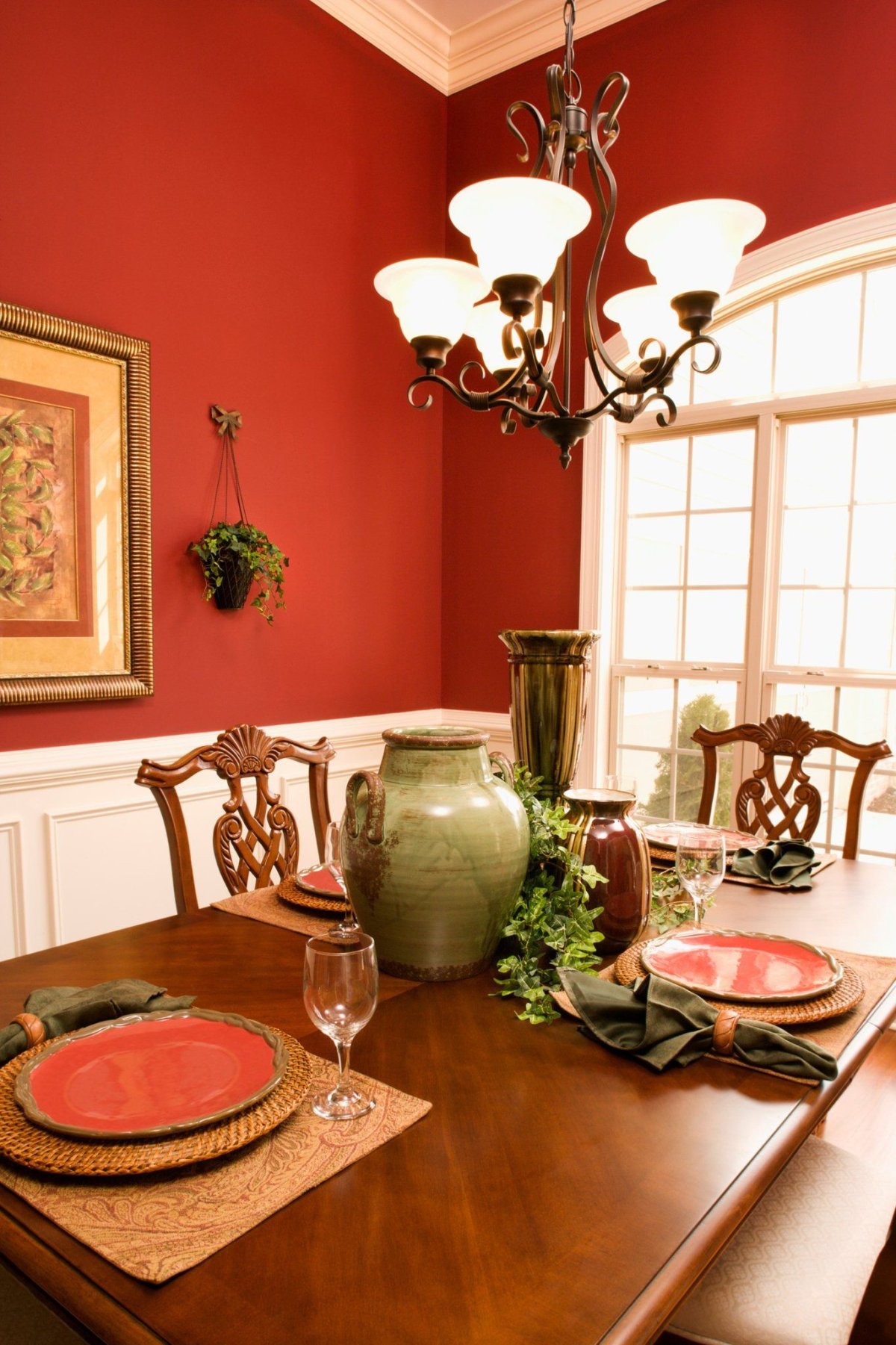 Стул обеденный терракотовый