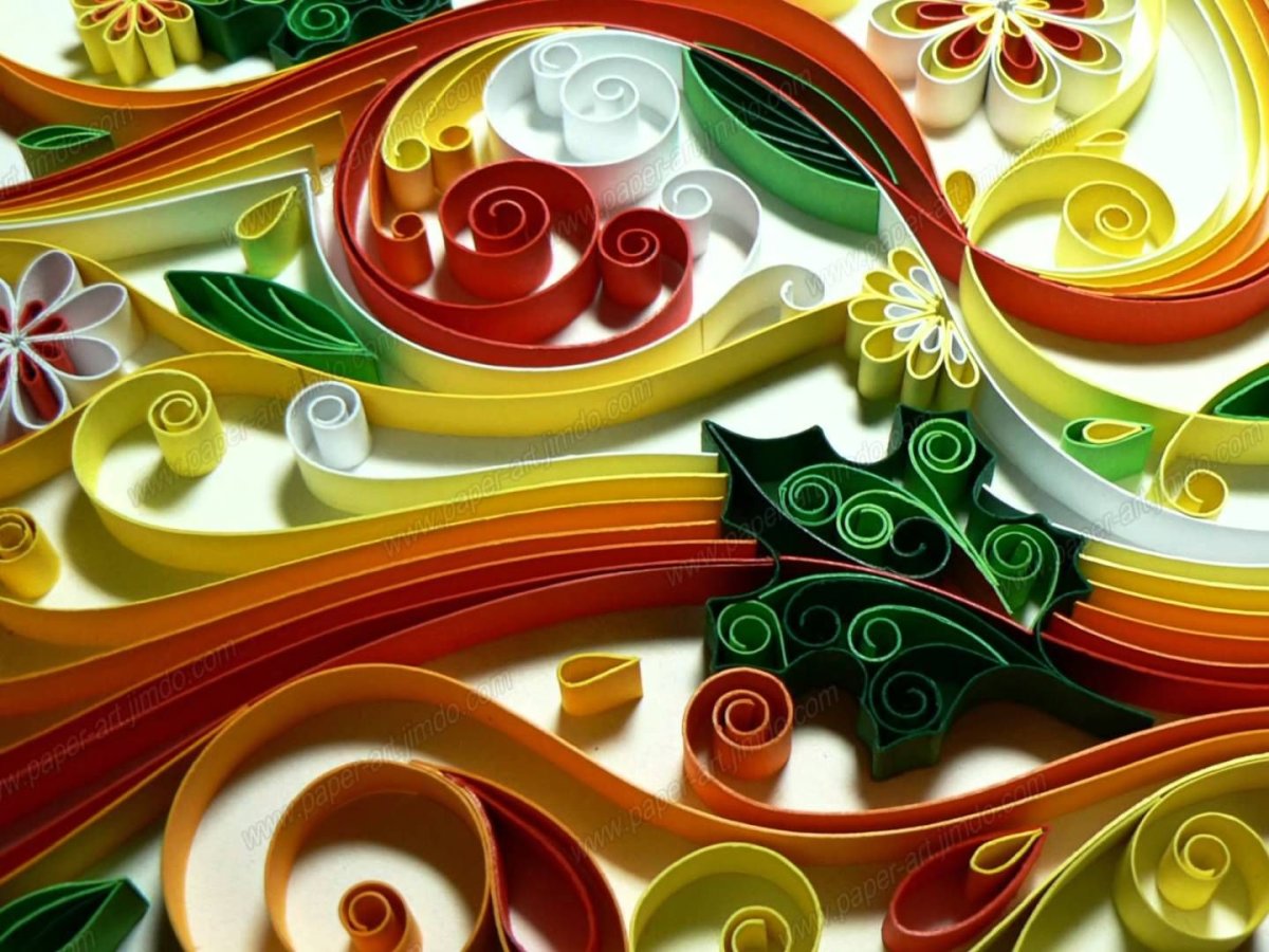 Квиллинг шитье