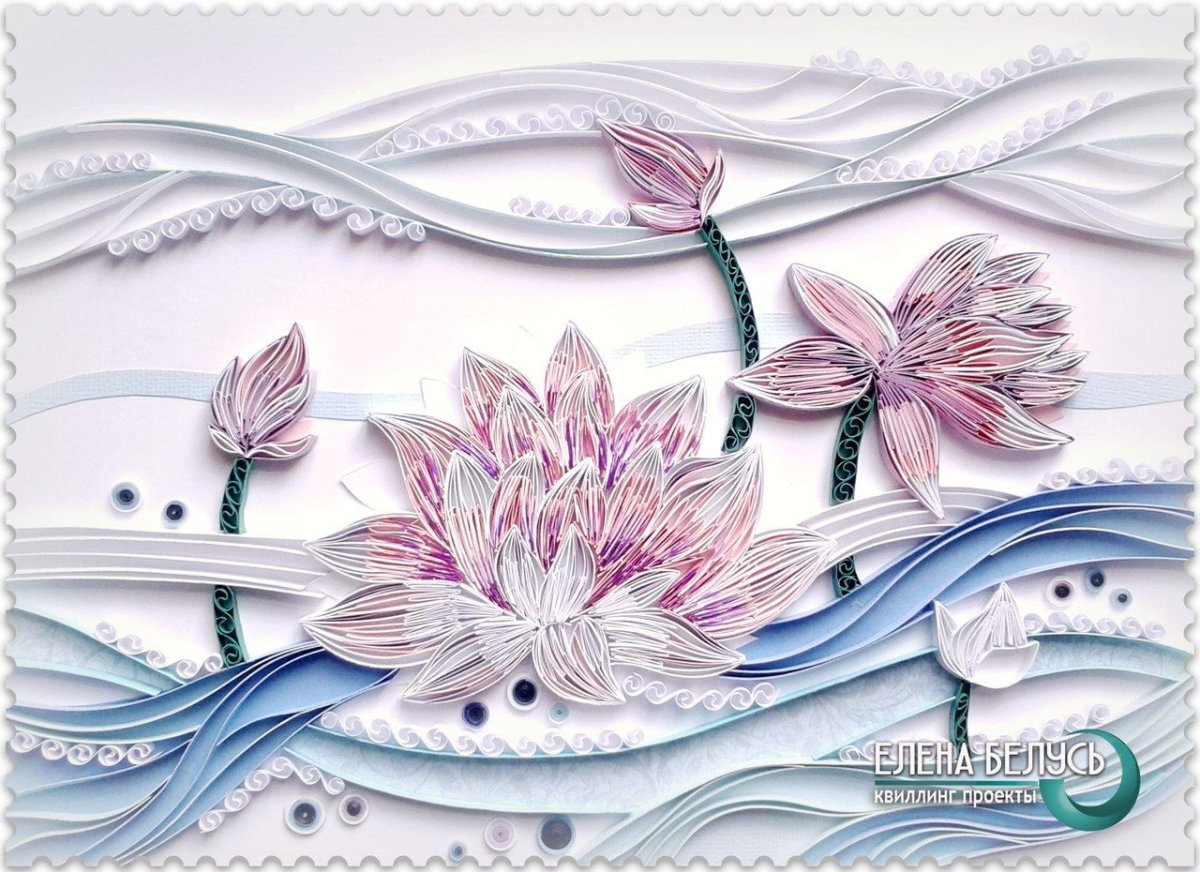 Квиллинг астры мастер класс