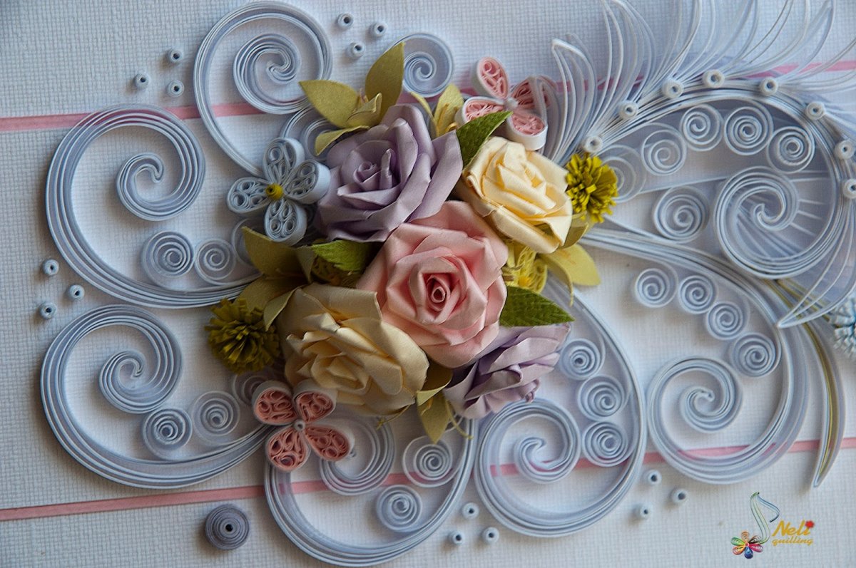 Корейский центр бумажного творчества в Москве квиллинг