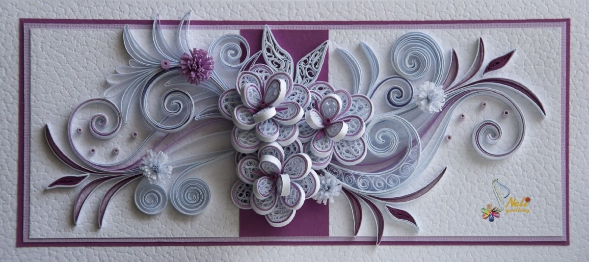 Корейское бумагокручение . С виноградом