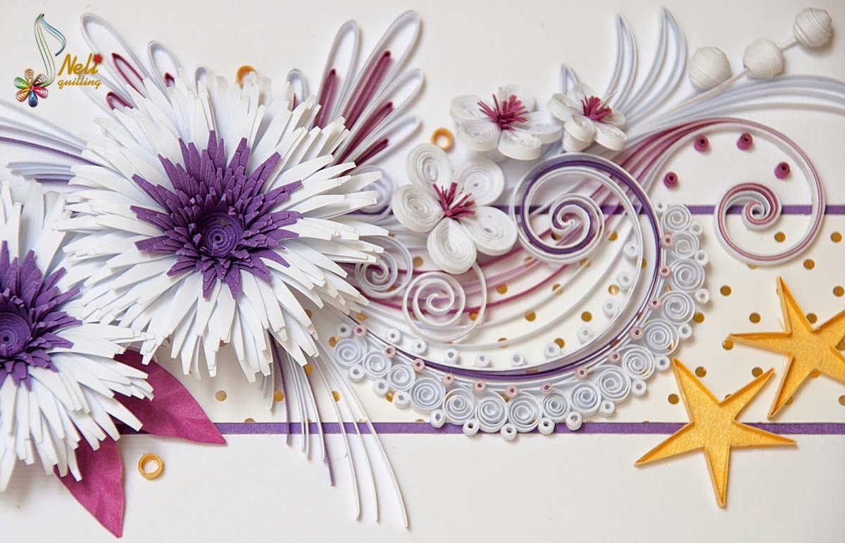 Квиллинг карта мира