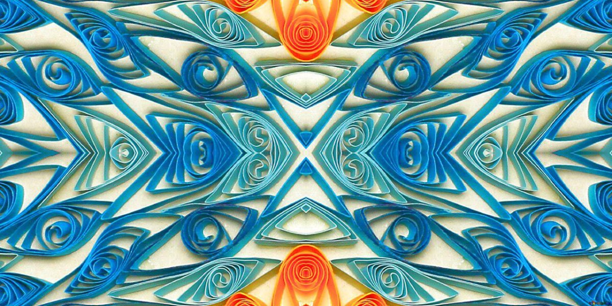 Квиллинг по контуру