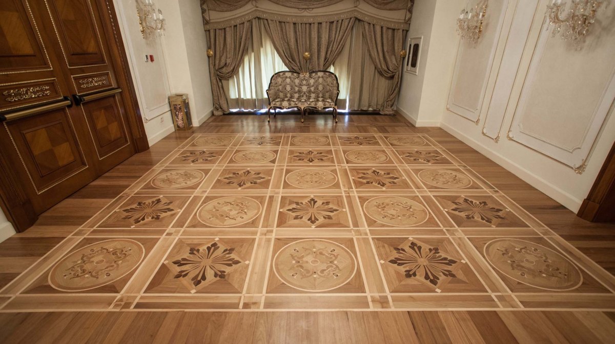 Пол из дерева Баку