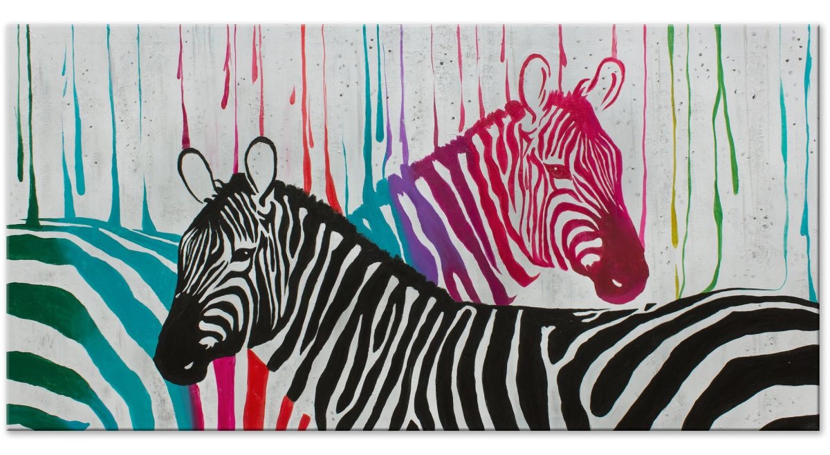 Зебра в интерьере